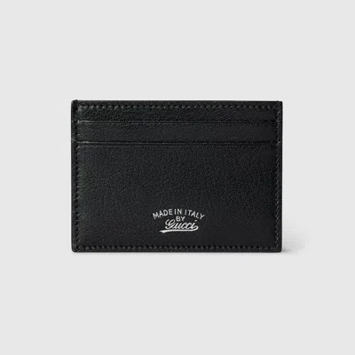 Gucci Lira Card Case In Black