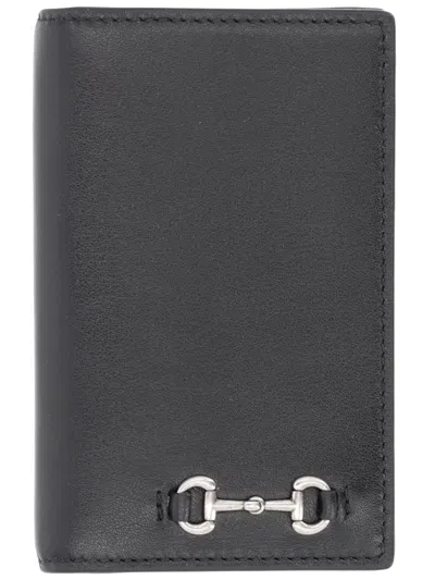 Gucci Long Card Holder In Black
