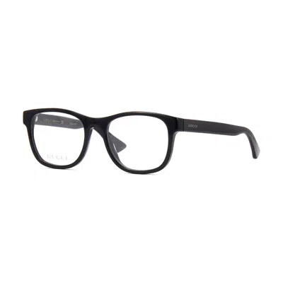 Gucci Men's Rectangular Eyeglasses In Black