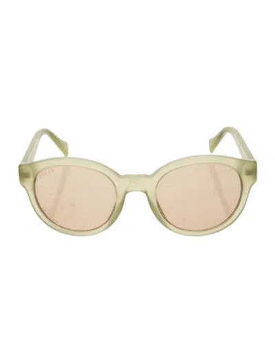 Pre-owned Gucci Babies' Round Sunglasses In Neutrals