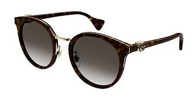 Pre-owned Gucci Sunglasses Gg1181sk 003 Havana Brown Woman