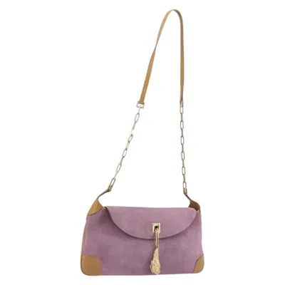 Pre-owned Gucci Tiger Charm Suede Multicolour Suede Shoulder Bag Bag ()
