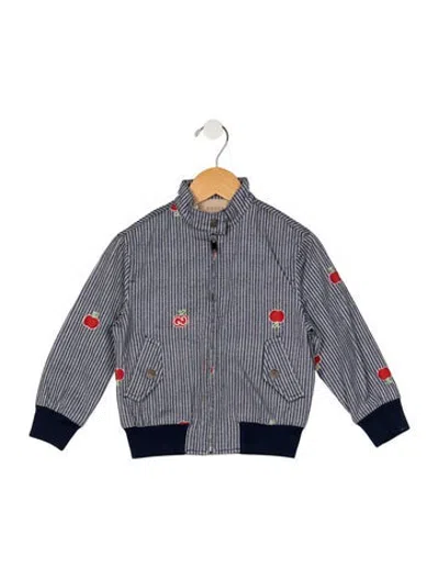Pre-owned Gucci Babies' Toddler Boys Jean Jacket In Blue