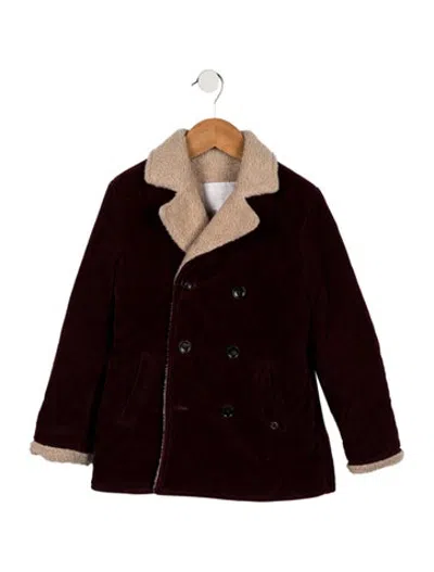 Pre-owned Gucci Babies' Toddler Girls' Jacket In Burgundy