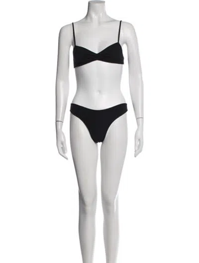 Pre-owned Gucci Vintage 2000's Bikini In Black