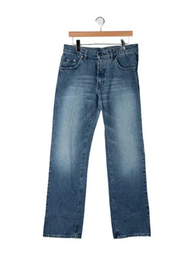 Pre-owned Gucci Vintage Bootcut Jeans W/ Tags In Blue