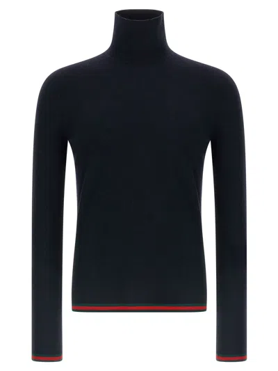 Gucci Web Ribbon Mesh In Blue