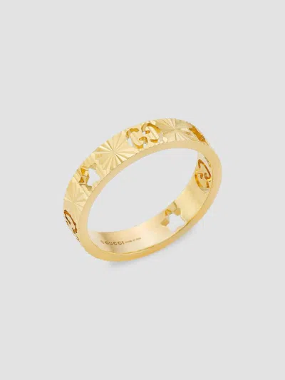 Gucci Women's Icon 18k Yellow Gold Star Ring