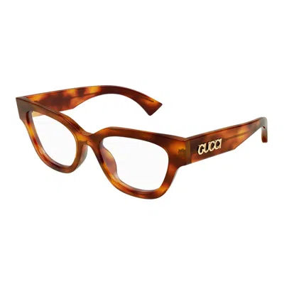 Gucci Women's Mini Clear Demo Lenses Eyeglasses In Multi
