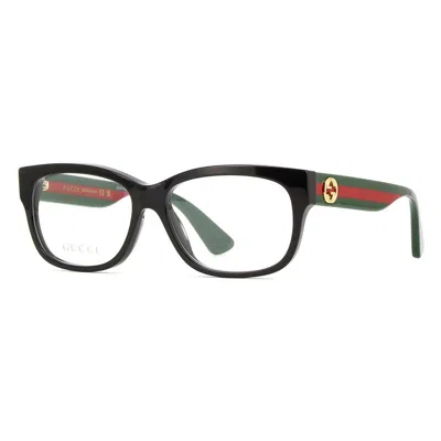 Gucci Women's Rectangular Optical Eyeglasses In Black