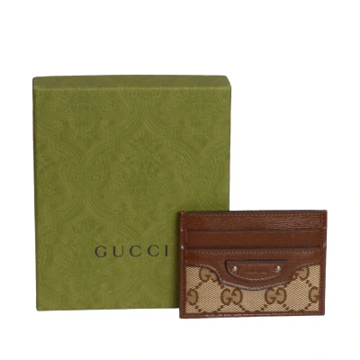 Pre-owned Gucci X Balenciaga - 2021 Hacker Card Holder In Multicolor