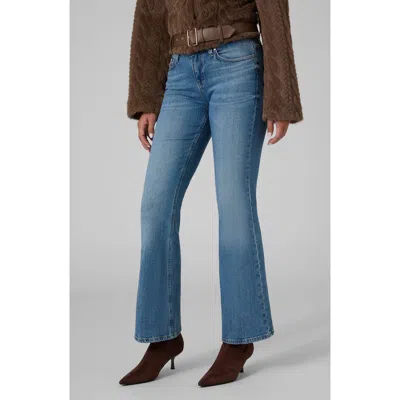 Guess Beverly Low Rise Wide Leg Jeans In Blue