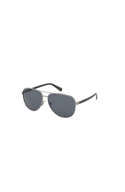 Guess Double Bridge Aviator Sunglasses In Multi