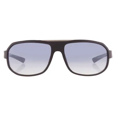 Guess Factory Blue Gradient Oversized Men's Sunglasses Gf0189 02w 64 In Purple