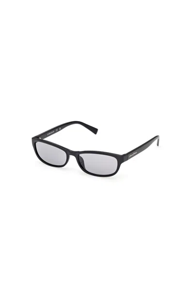 Guess Slim Oval Acetate Sunglasses In Black