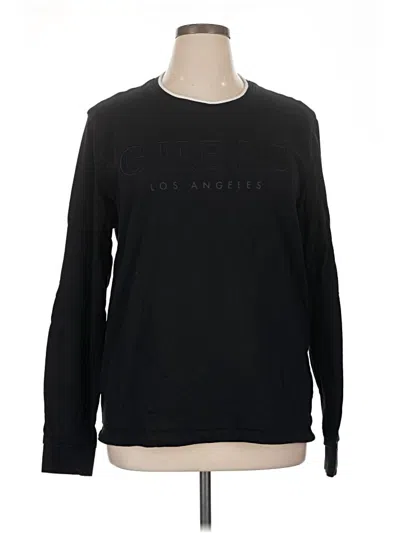 Pre-owned Guess Sweatshirt In Black