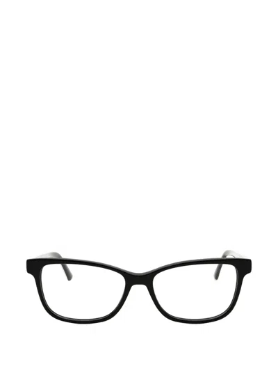 Guess Usa Rectangle-frame Glasses In Black