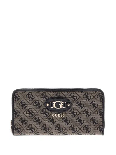 Guess Usa Samantha Maxi Wallet In Gray