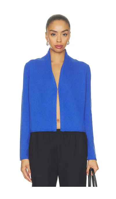Guest In Residence Stealth Cardigan In Blue