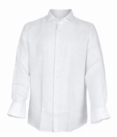 Guglielminotti White Spread Collar Shirt