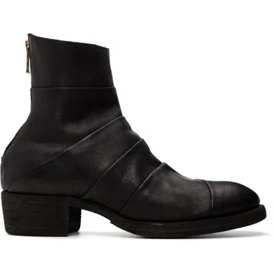 Guidi Black 367zb Boots In Multi