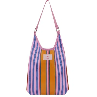 Gunes Swim Women's Pink / Orange Sunkiss Hobo Bag In Pink/orange