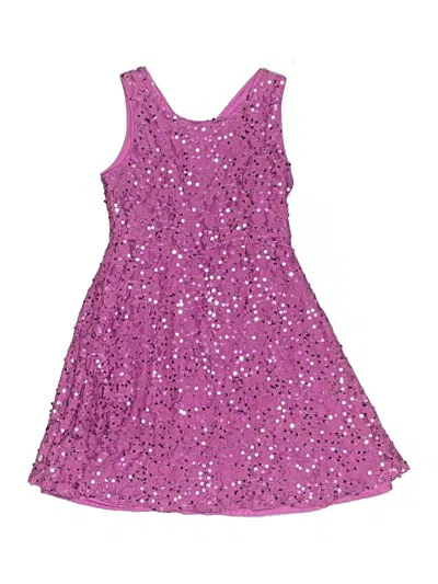 Pre-owned Gymboree Kids' Dress In Purple