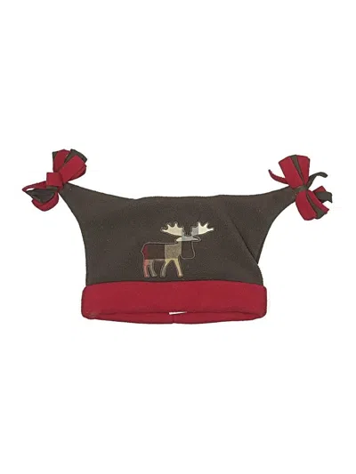 Pre-owned Gymboree Kids' Winter Hat In Burgundy