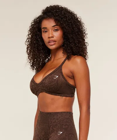 Gymshark Adapt Animal Sports Bra In Black