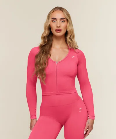 Gymshark Adapt Solid Jacket In Pink