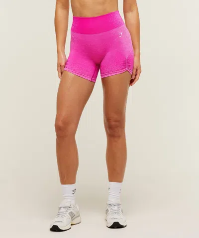 Gymshark Blush Seamless Shorts In Pink