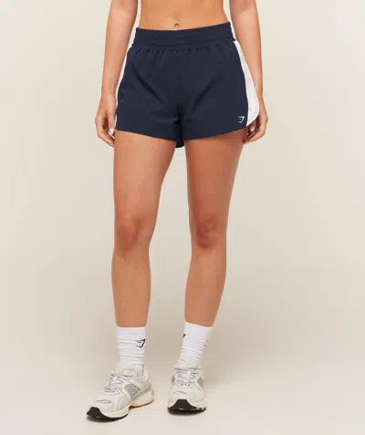 Gymshark Campus Woven Shorts In Blue