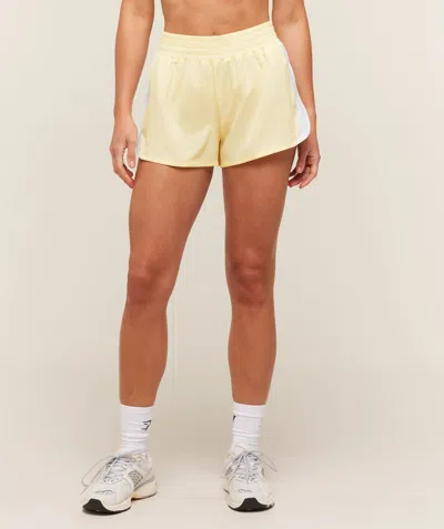 Gymshark Campus Woven Shorts In Yellow