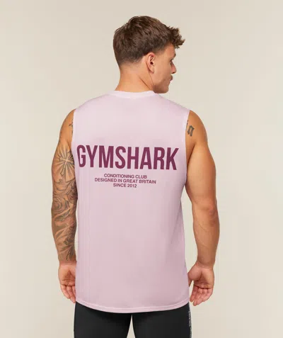 Gymshark Conditioning Club Washed Tank In Pink