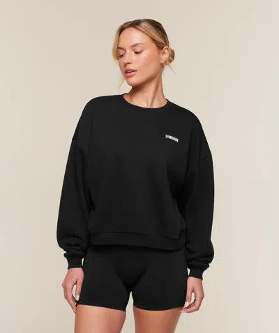 Gymshark Cosy Luxe Sweatshirt In Black