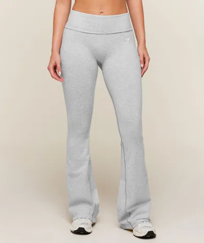 Gymshark Cottonmove™ Flared Leggings In Gray