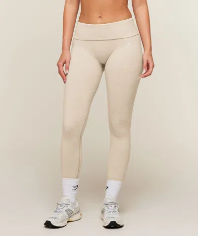 Gymshark Cottonmove™ Leggings In Neutral
