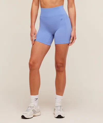 Gymshark Energised Seamless Shorts In Blue