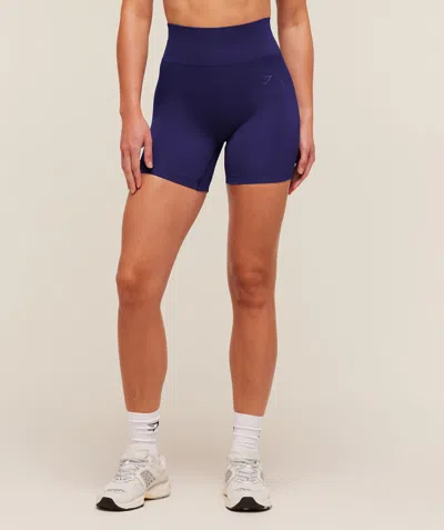 Gymshark Energised Seamless Shorts In Blue
