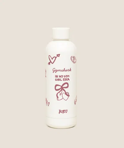 Gymshark Gym Girl Era 500ml Bottle In White