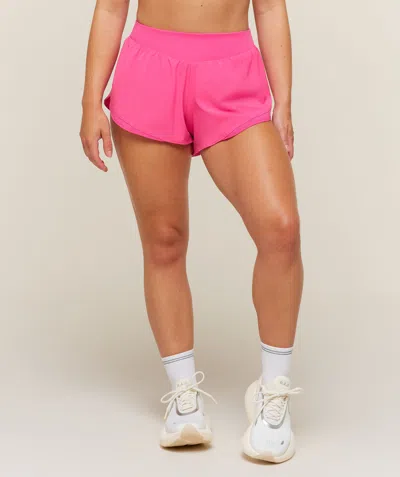 Gymshark Hybrid Loose Shorts In Pink