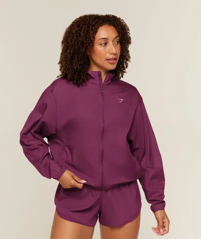 Gymshark Hybrid Track Jacket In Pink