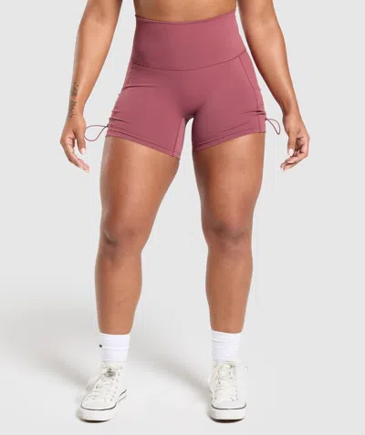 Gymshark Legacy Logo Tight Shorts In Pink