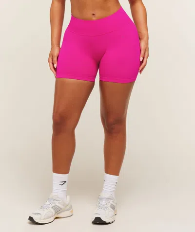 Gymshark Lift Seamless 2.0 Mid-rise Shorts In Pink