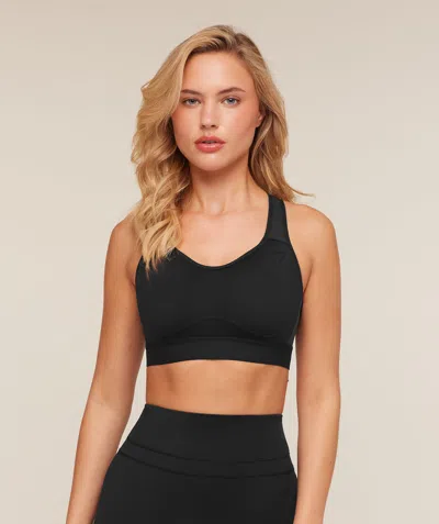 Gymshark Lightweight High Support Sports Bra In Black