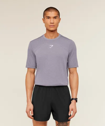Gymshark Lightweight Seamless T-shirt In Purple