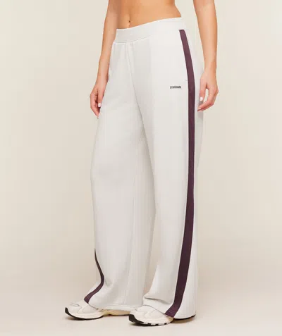 Gymshark Lightweight Tricot Wide Leg Pants In Metallic