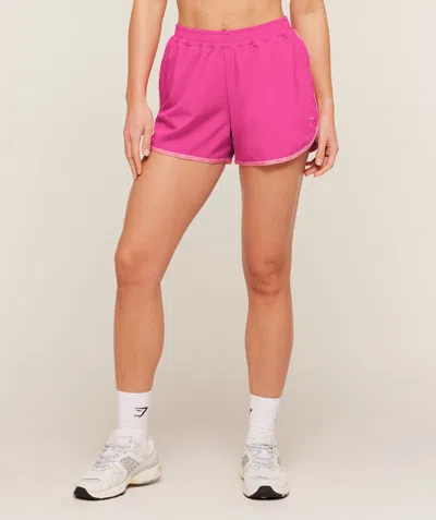 Gymshark Micro Logo Shorts In Pink