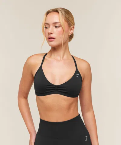 Gymshark Minimal Sports Bra 2.0 In Black