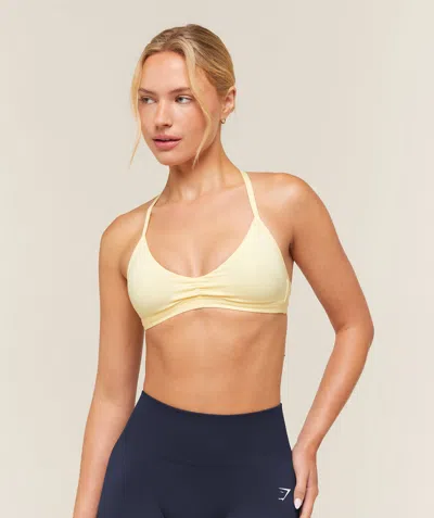 Gymshark Minimal Sports Bra 2.0 In Metallic